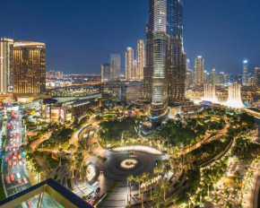 FIRST CLASS 3BR with full BURJ KHALIFA and FOUNTAIN VIEW